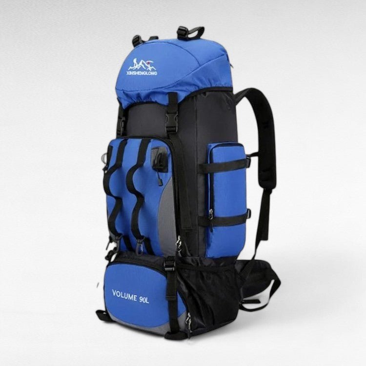 90L Hiking Backpack – Waterproof Trekking Pack with Rain Cover