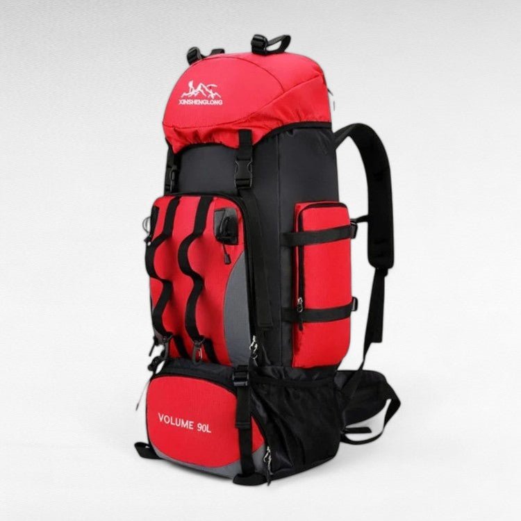 90L Hiking Backpack – Waterproof Trekking Pack with Rain Cover