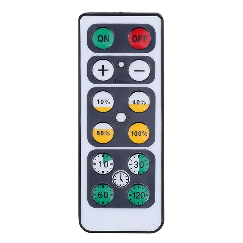 LED Spotlight — Remote Control Spotlight, Dimmable Adjustable Rotating Mini Spot Light