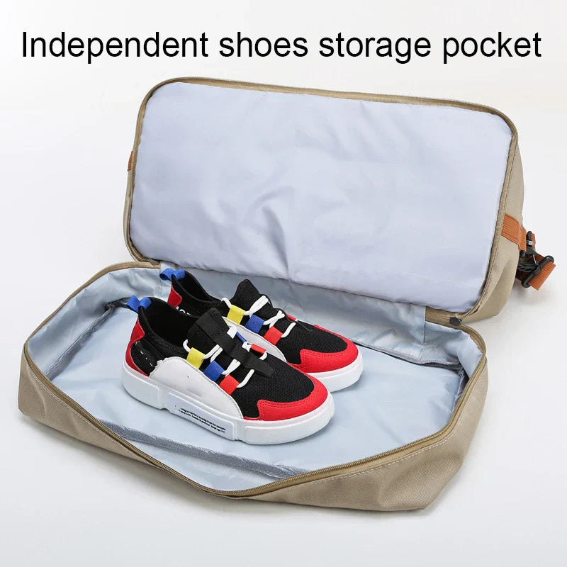 Gym Bag with Shoe Compartment – Sports Travel Bag | Waterproof Wet Dry Separation