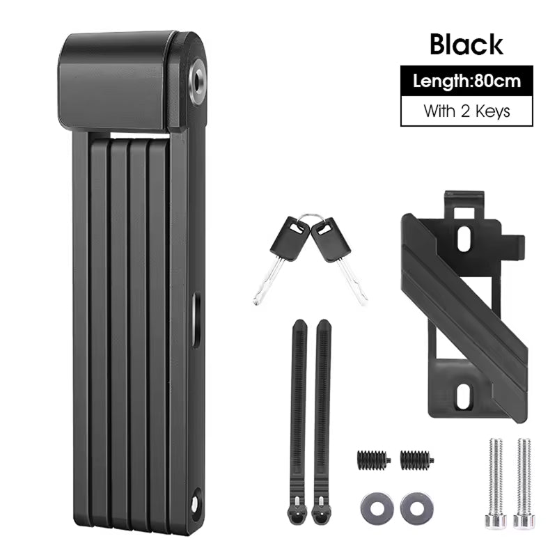 Bike Lock – Folding Anti-Theft Bicycle Lock | Portable Cycle Lock