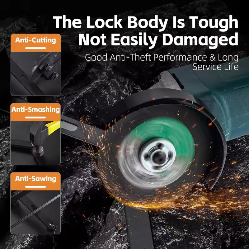 Bike Lock – Folding Anti-Theft Bicycle Lock | Portable Cycle Lock