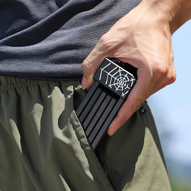 Bike Lock – Folding Anti-Theft Bicycle Lock | Portable Cycle Lock