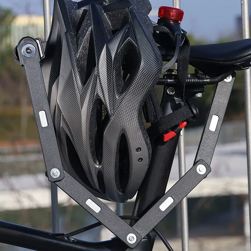 Bike Lock – Folding Anti-Theft Bicycle Lock | Portable Cycle Lock