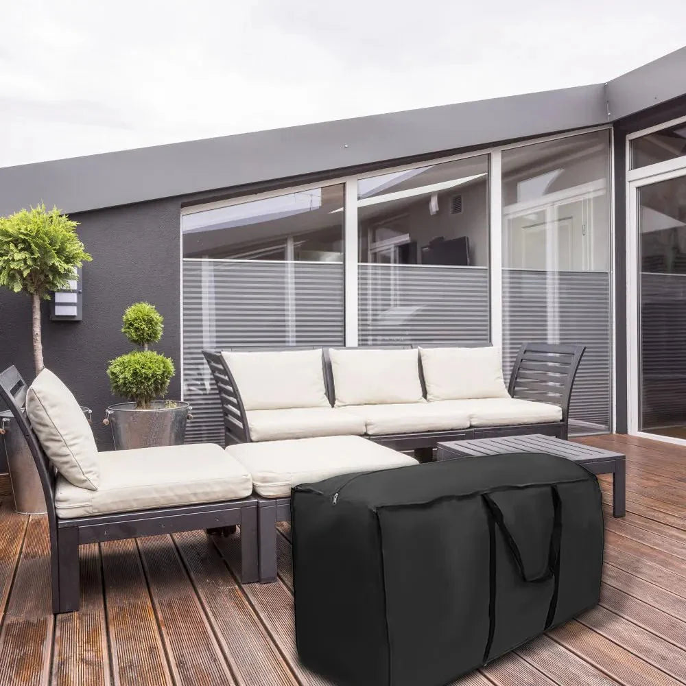 Waterproof Outdoor Cushion Storage Bag – Protect Patio Cushions & Covers