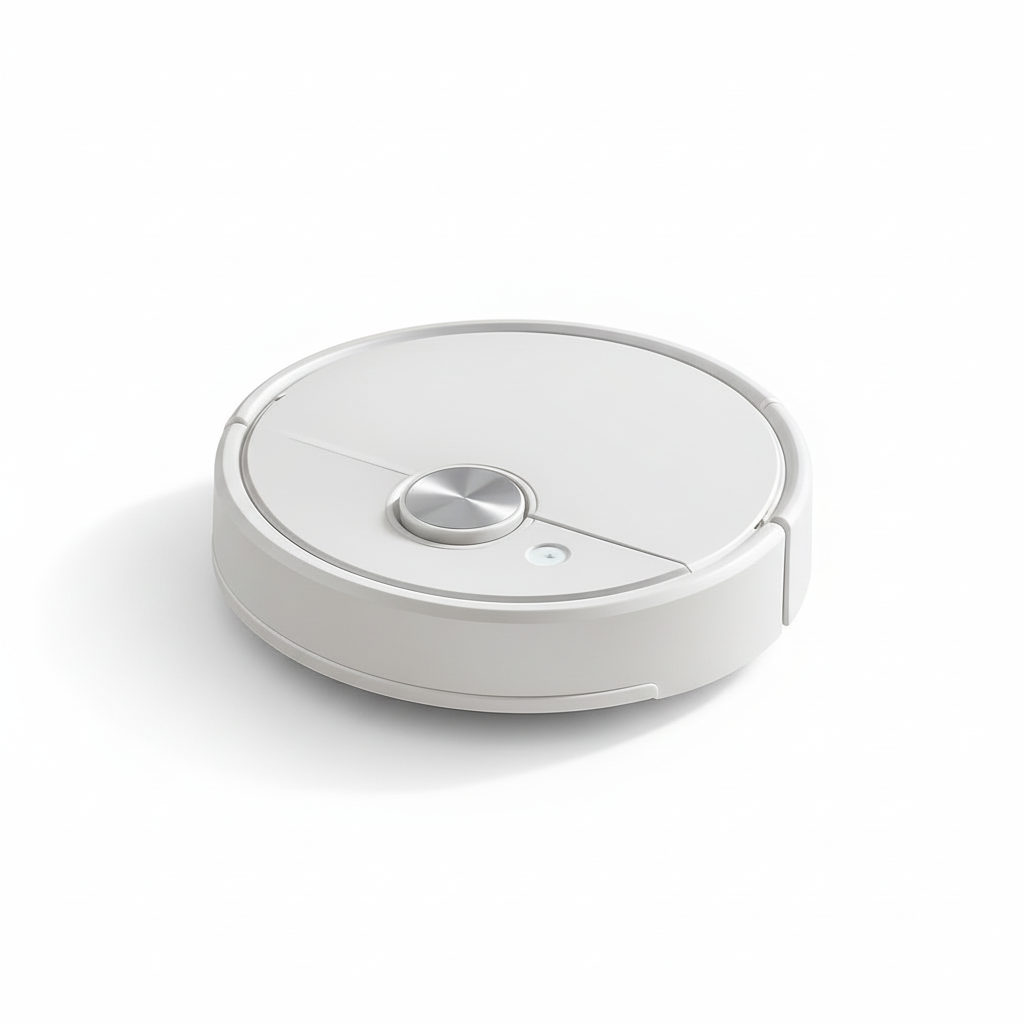 White Robot Vacuum