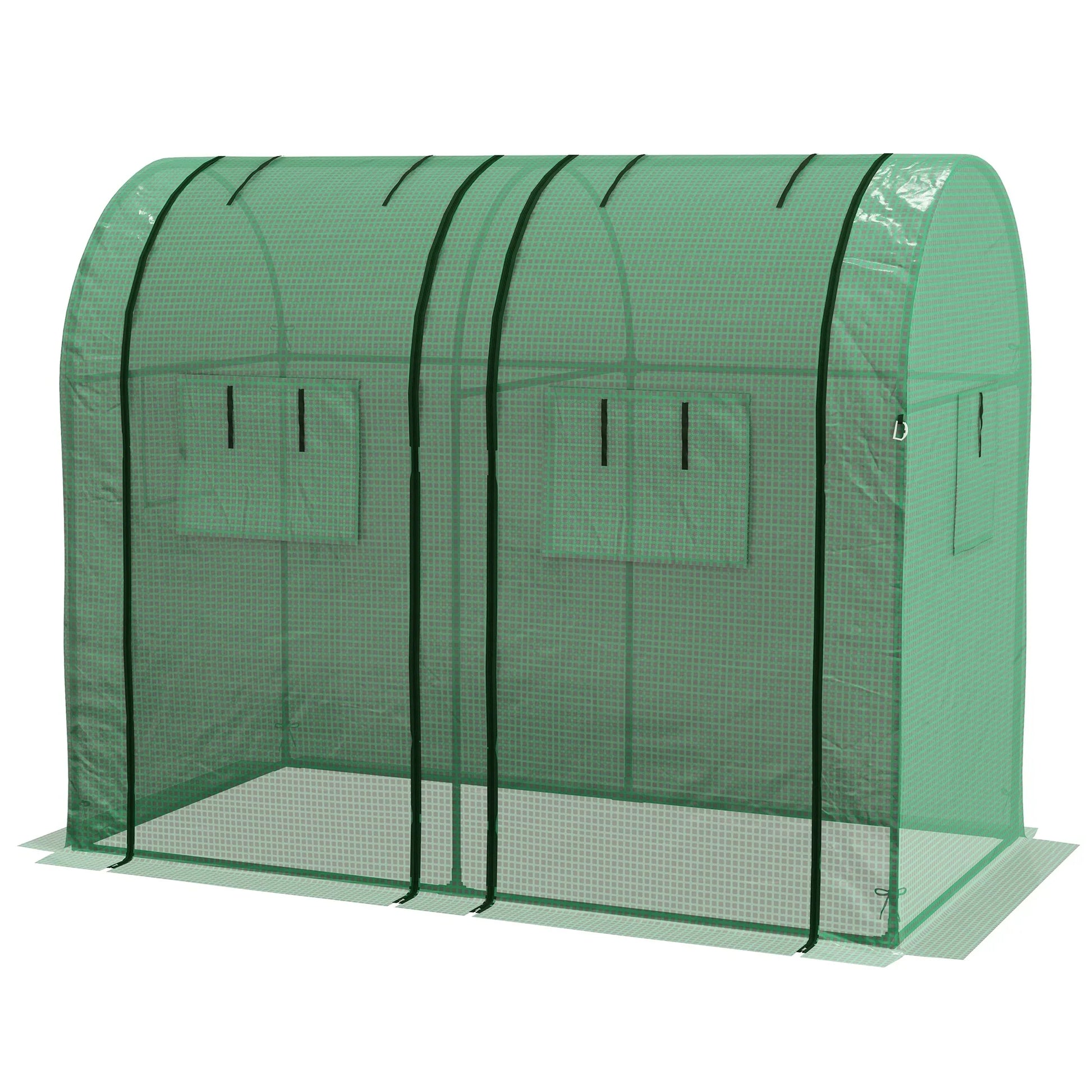 Portable Two-Room Greenhouse for Tomato and Plant Growth